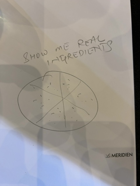 Original participant sketch: IngredientLens: Food Transparency Scanner