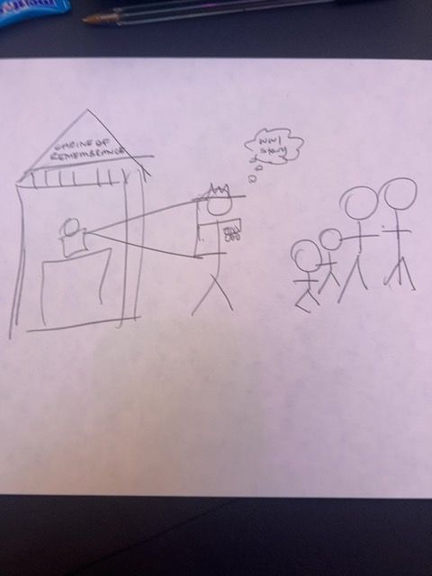 Audience sketch: ValorEcho – talk with history at the Shrine