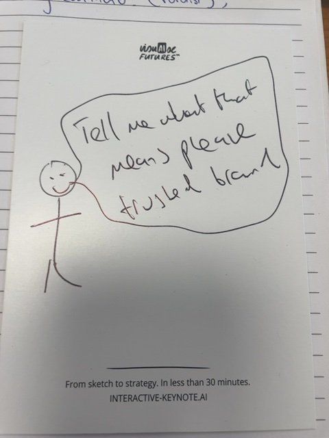 Audience sketch: CredoTalk – interview the journalists