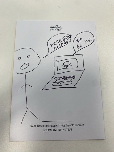 Audience sketch: MentorAI – training you can talk to