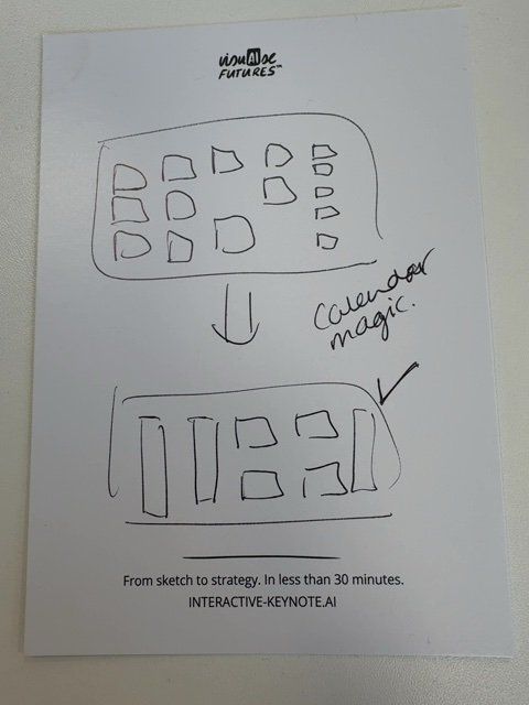 Audience sketch: CalMagic – the calendar that sorts itself