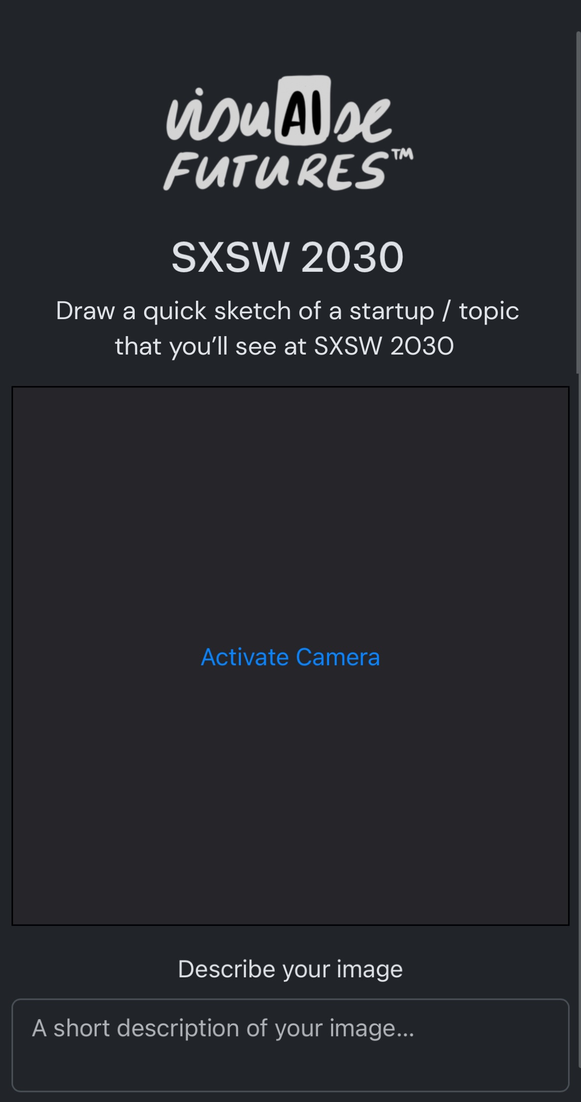 VisuAIse Futures demo preview